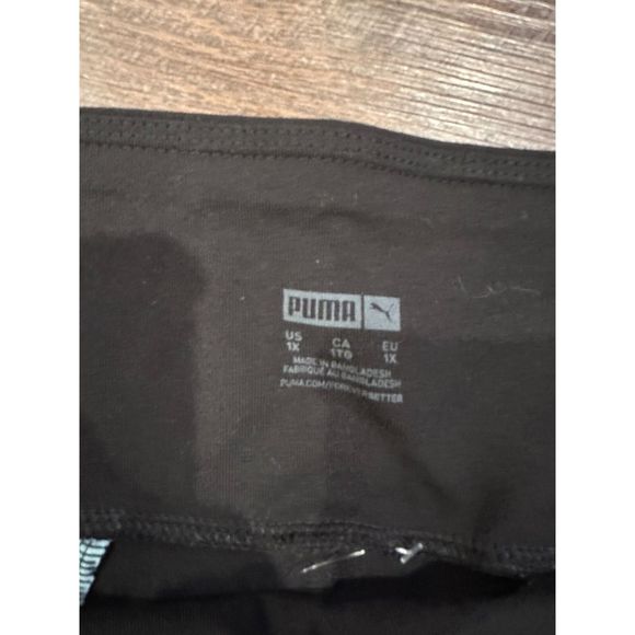 PUMA SE WAY 1 WOMEN’S L BLACK ATHLETIC WORKOUT LEGGINGS 1X - Picture 3 of 6